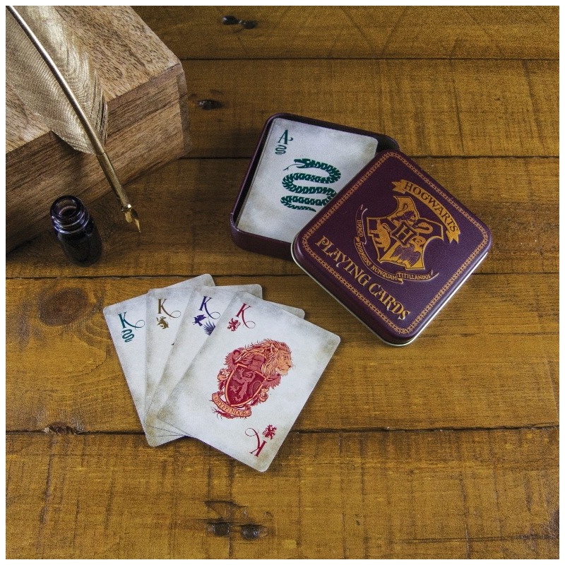 Buy Harry Potter Hogwarts Playing Cards Version 2 1 Stuks