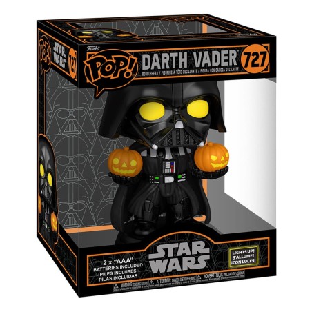 Funko Pop! Star Wars: Oversized Darth Vader (Light-Up SFX) 15 cm