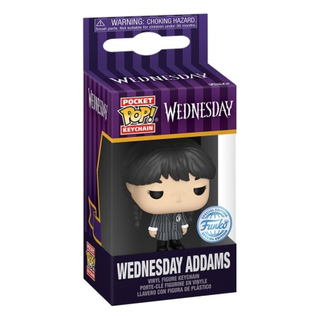 Funko Pop! Keychain: Wednesday Addams