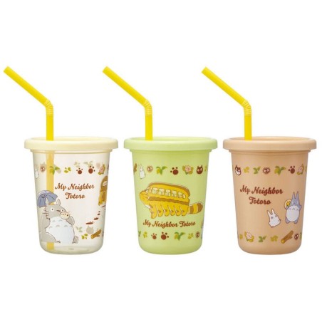 My Neighbor Totoro: Cup & Straw Set of 3