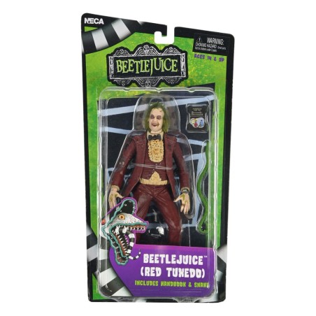 Beetlejuice (1988): Beetlejuice Red Tuxedo Action Figure 18 cm