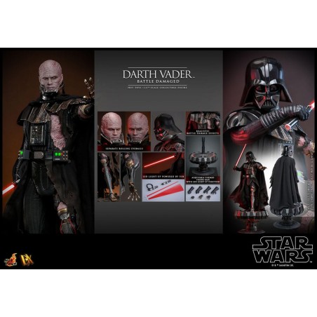 Hot Toys Star Wars: Darth Vader (Battle Damaged) 1:6 Scale