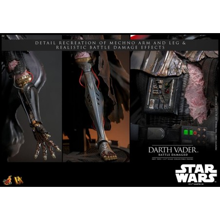 Hot Toys Star Wars: Darth Vader (Battle Damaged) 1:6 Scale