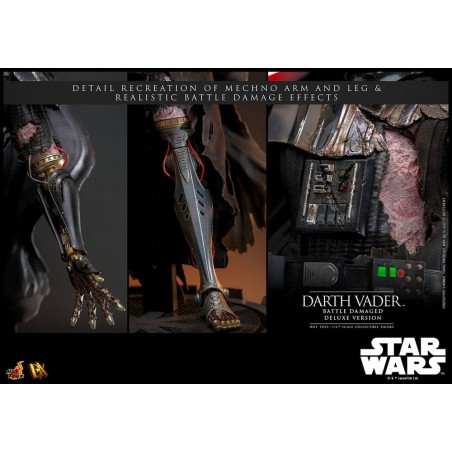 Hot Toys Star Wars: Darth Vader (Deluxe Battle Damaged) 1:6