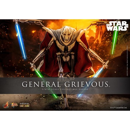 Hot Toys Star Wars: General Grievous 1:6 Scale Diecast Figure