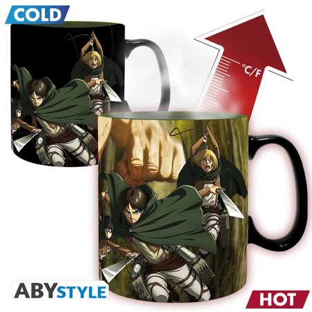 Attack on Titan: Heat Change Mug 460 ml