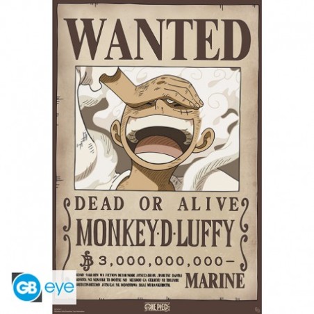 Poster: One Piece - Wanted Luffy