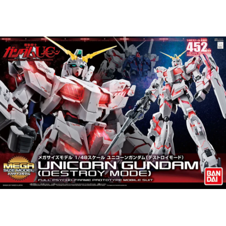 Gundam Model Kit: RX-0 Unicorn Gundam MSM 1/48