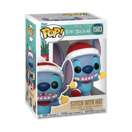 Funko Pop! Disney: Holiday Stitch with Hat