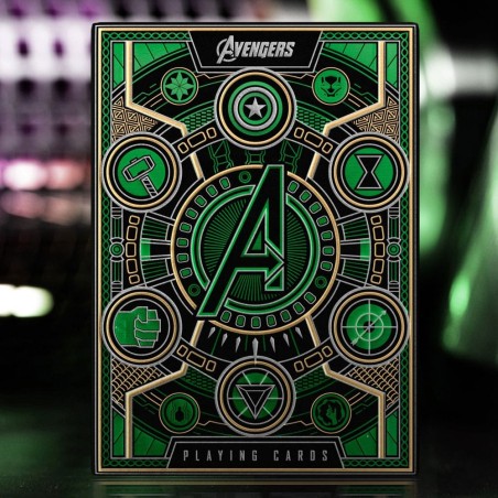 Marvel: Avengers Premium Playing Cards (Green Version)