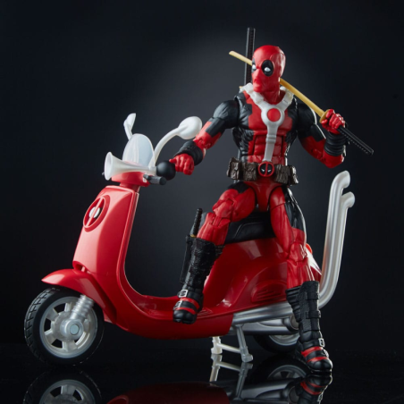 Marvel Legends: Deadpool with Scooter Action Figure 15 cm