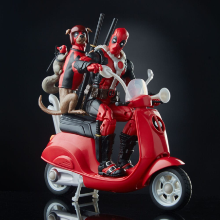 Marvel Legends: Deadpool with Scooter Action Figure 15 cm