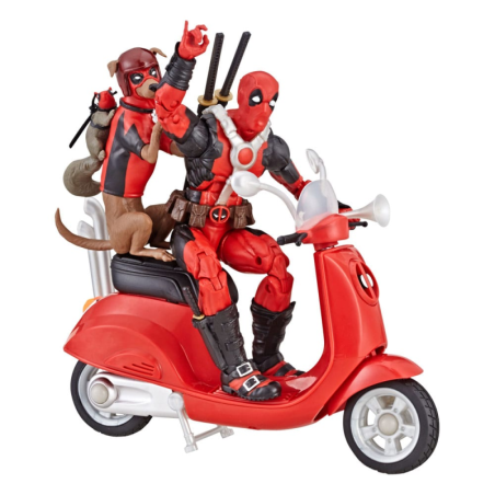 Marvel Legends: Deadpool with Scooter Action Figure 15 cm