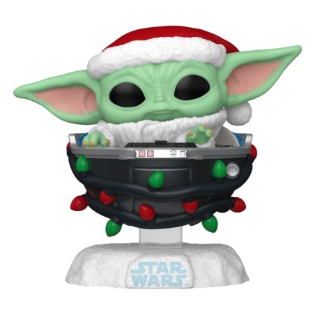 Funko Pop! Star Wars: Holiday Grogu in Pram