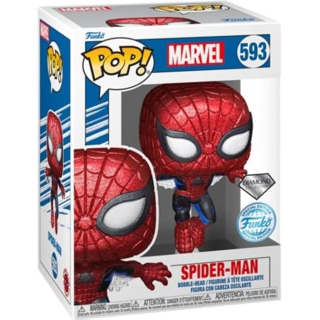 Funko Pop! Marvel: Spider-Man (Diamond Collection)