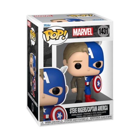 Funko Pop! Marvel: Steve Rogers / Captain America