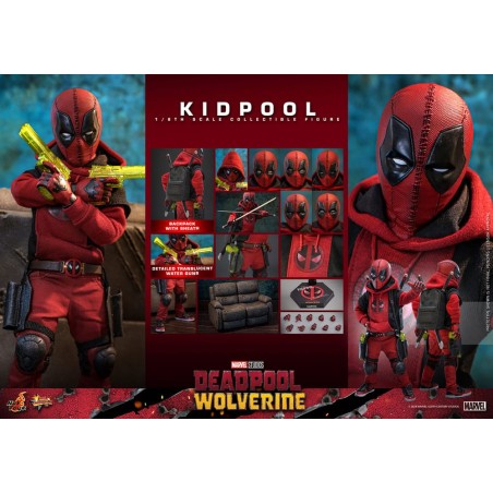 Marvel Deadpool & Wolverine: Kidpool 1:6 Scale Figure 22 cm