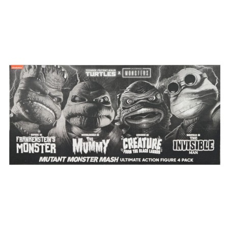 NECA Universal Monsters x Teenage Mutant Ninja Turtles: Black &