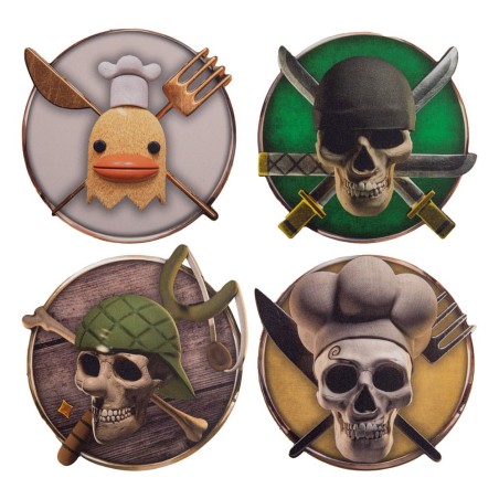 One Piece: Coaster Onderzetter 4-pack (Zoro)