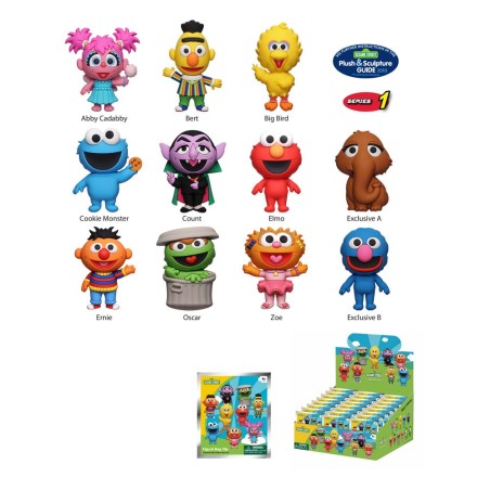 Sesame Street: Mystery Bag Clip (1 stuk - 1 piece)