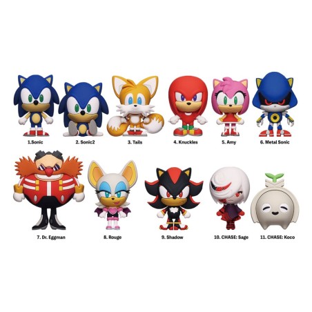 Sonic the Hedgehog: Mystery Bag Clip (1 stuk - 1 piece)