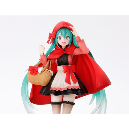 Hatsune Miku Wonderland PVC Statue Little Red Riding Hood 18 cm