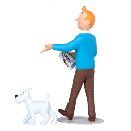 Tintin: Tintin and Snowy Statue 26 cm