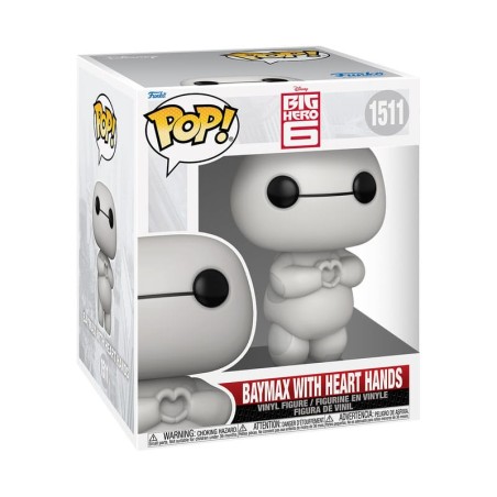 Funko Pop! Disney: Baymax with Heart Hands Jumbo 15 cm