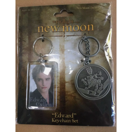 Twilight New Moon: Edward Cullen keychain set