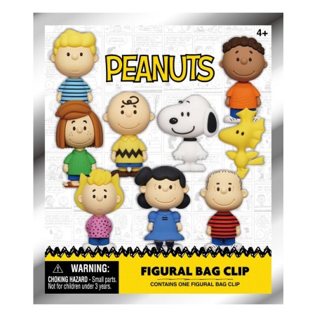 Peanuts Snoopy: Mystery 3D Bag Clip (1 stuk - 1 piece)