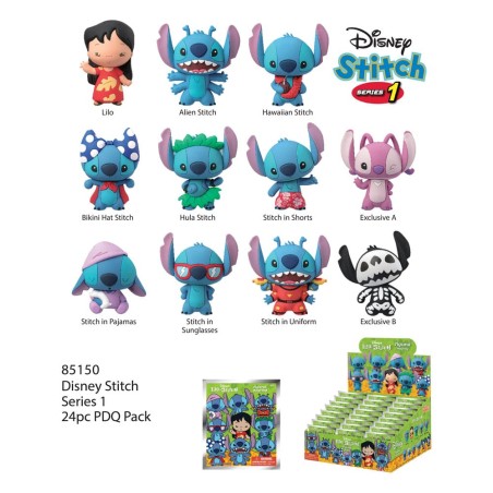 Disney: Lilo & Stitch Mystery 3D Bag Clip (1 stuk - 1 piece)