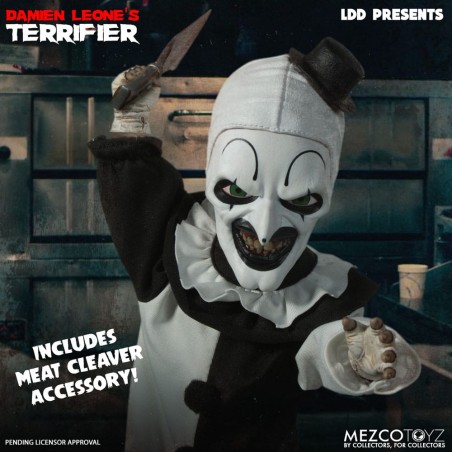 Living Dead Dolls: Terrifier - Art the Clown 25 cm