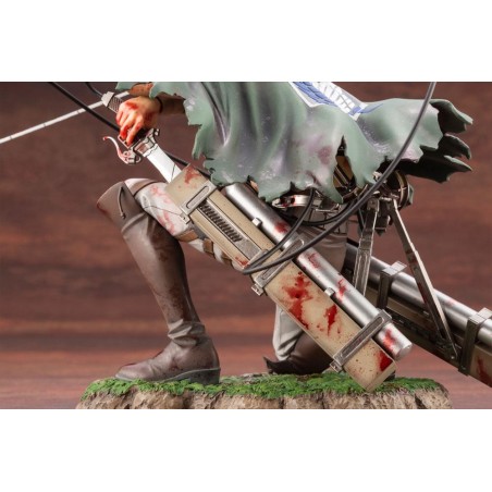 Attack on Titan ARTFXJ Statue 1/7 Levi Fortitude Ver. 17 cm