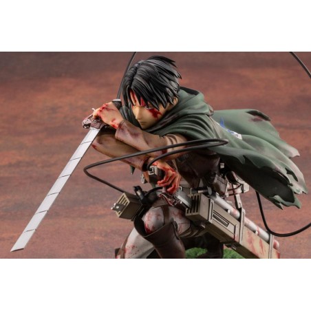 Attack on Titan ARTFXJ Statue 1/7 Levi Fortitude Ver. 17 cm