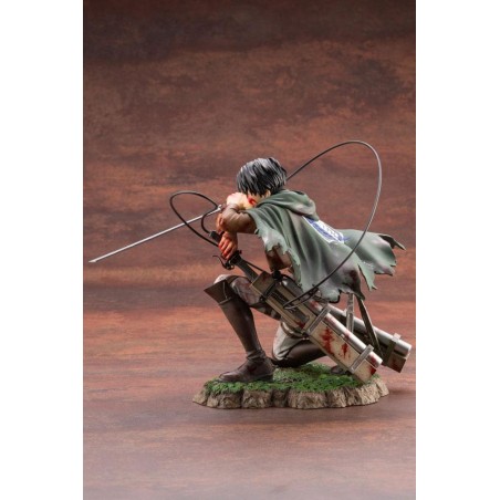 Attack on Titan ARTFXJ Statue 1/7 Levi Fortitude Ver. 17 cm