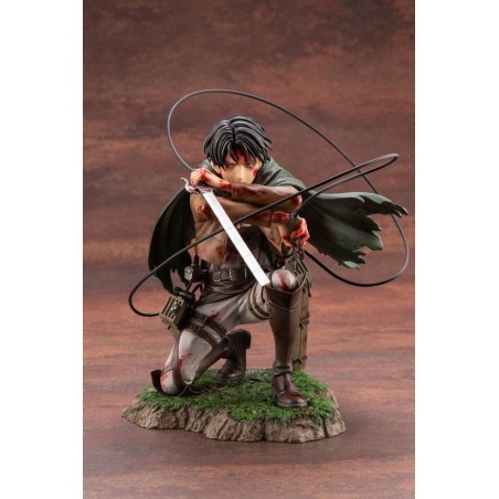 Attack on Titan ARTFXJ Statue 1/7 Levi Fortitude Ver. 17 cm