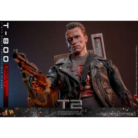 Hot Toys Terminator 2: T-800 Battle Damaged Version 2.0 1:6