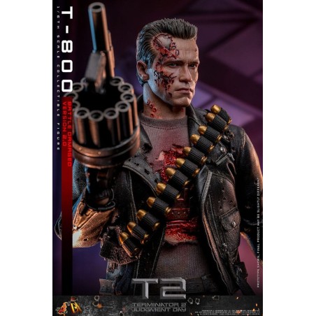 Hot Toys Terminator 2: T-800 Battle Damaged Version 2.0 1:6