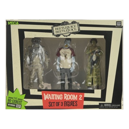 Beetlejuice Beetlejuice: Waiting Room 2 Figure 3-Pack 10 cm