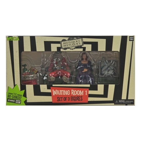 Beetlejuice Beetlejuice: Waiting Room 1 Figure 3-Pack 10 cm