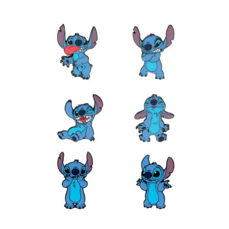 Loungefly Mystery Pin: Disney Stitch Funny Faces (1 piece - 1