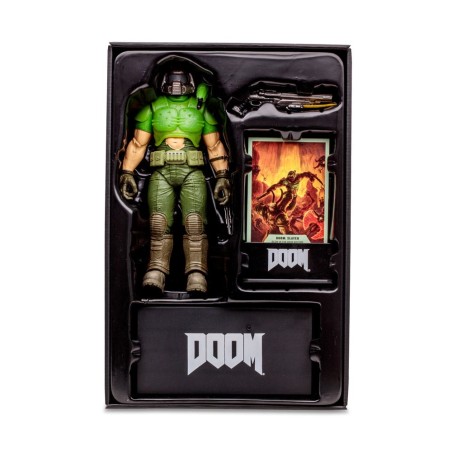 Doom Eternal Action Figure Doom Slayer Classic (Glow In The