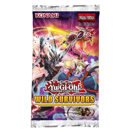 Yu-Gi-Oh: TCG Wild Survivors Booster Pack (1 pack)