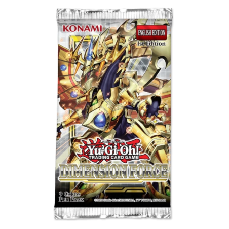 Yu-Gi-Oh: TCG Dimension Force Booster Pack (1 pack)