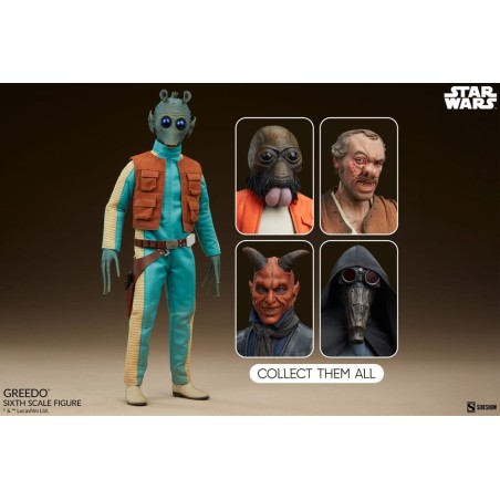 Star Wars: Episode IV Scum & Villainy - Greedo Figure 30 cm