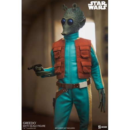 Star Wars: Episode IV Scum & Villainy - Greedo Figure 30 cm