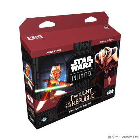 Star Wars TCG: Unlimited Twilight of the Republic 2 player deck