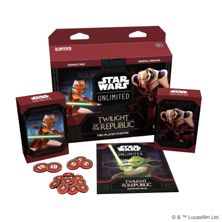 Star Wars TCG: Unlimited Twilight of the Republic 2 player deck