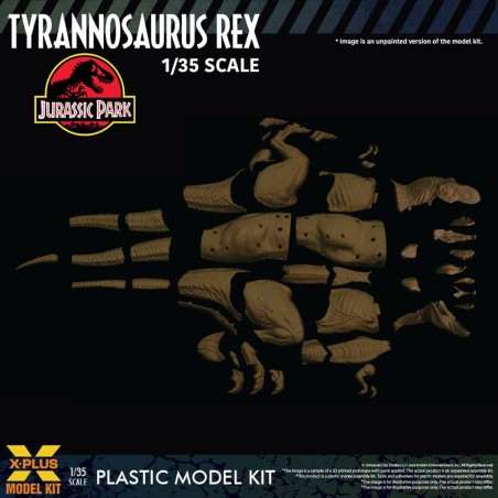 Jurassic Park: Tyrannosaurus Rex 1/35 Plastic Model Kit 42 cm