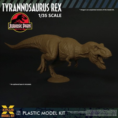 Jurassic Park: Tyrannosaurus Rex 1/35 Plastic Model Kit 42 cm